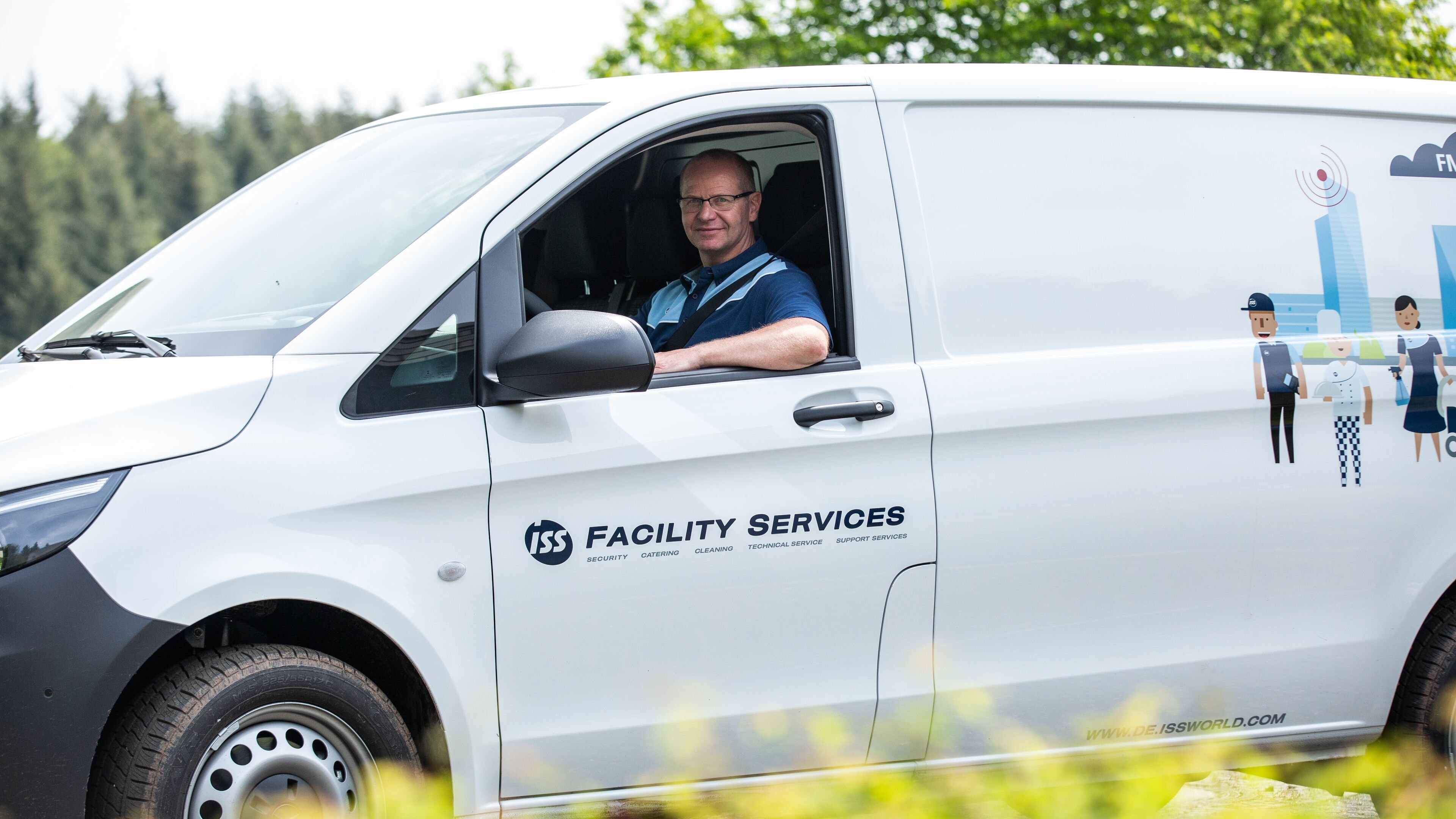 Fuhrparkmanagement von ISS