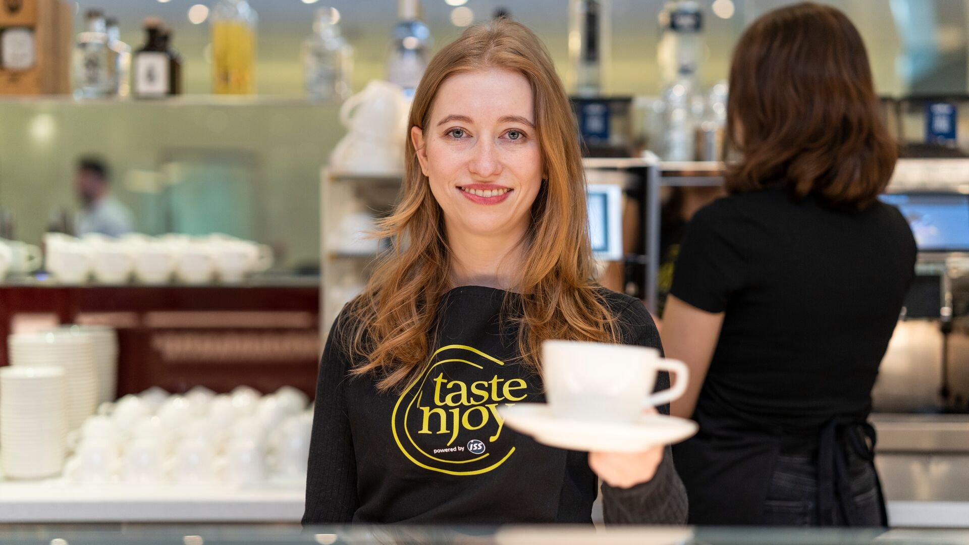 Kaffeebar und Lounges von ISS